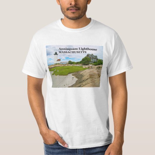 Annisquam Lighthouse, Massachusetts T-shirt (Voorkant)