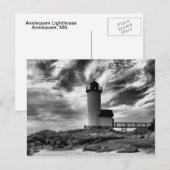Annisquam vuurtoren-Briefkaart Briefkaart (Voorkant / Achterkant)