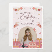 ANNIVERSAIRE KAART (Voorkant / Achterkant)