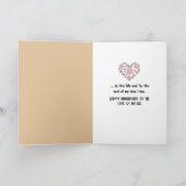 Anniversary Cats Hugging In Sunshine Kaart (Binnen)