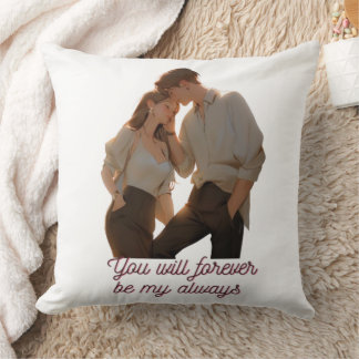 Anniversary Couple Pillow – You Will Forever Be My Kussen