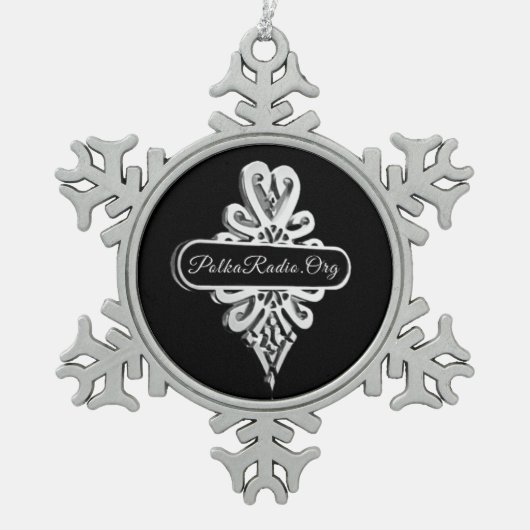 Anniversary Edition Snowflake Framed Ornament (Voorkant)