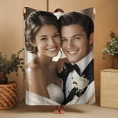 Anniversary Gift Sherpa Blanket Wedding Photo Wife Sherpa Deken