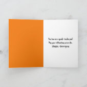 Anniversary Halloween Pineapple Jack-o-lanterns Kaart (Binnen)