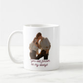 Anniversary & Motivational Mug – Couple Love Desig Koffiemok (Links)