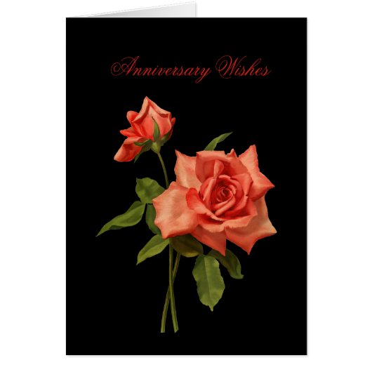 Anniversary Orange Rose (Voorkant)
