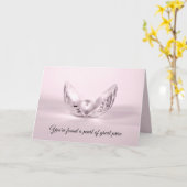 Anniversary Pearl in Seashell Kaart (Gele Bloem)