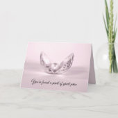 Anniversary Pearl in Seashell Kaart (Voorkant)