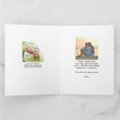 Anniversary Photo Collage 47 Pictures Personalized Kaart (Binnen)