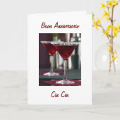 ANNIVERSAY IN ITALIAANSE BUON ANNIVERSARIO KAART (Gele Bloem)