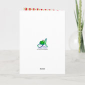 Anniversay op Valentijnsdag Daisies Card Feestdagen Kaart (Achterkant)