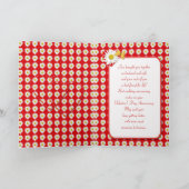 Anniversay op Valentijnsdag Daisies Card Feestdagen Kaart (Binnen)
