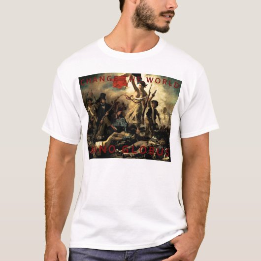 Anno Globus - Liberty by Delacroix t-shirt (Voorkant)