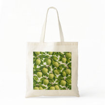 Annona Fruit Patroon Tote Tas