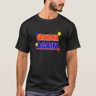 Annonce van opnieuw oma worden Baby Reveal T-shirt