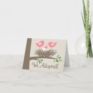 Announcement for Gay Couple - Bird's Nest Aankondiging