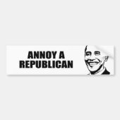 ANNOY A REPUBLICAN BUMPERSTICKER (Voorkant)