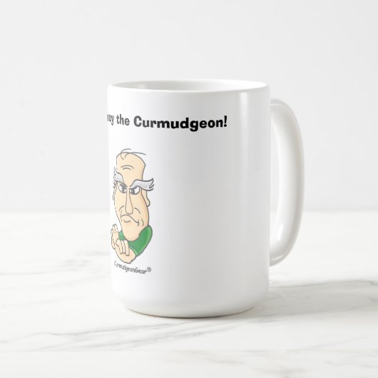 Annoy de Curmudgeon niet! Mok (Voorkant rechts)