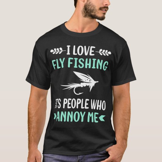 Annoy Fly Fishing T-shirt (Voorkant)