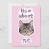 Annoyed Cat Kaart (Voorkant)