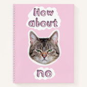 Annoyed Cat Notitieboek (Voorkant)