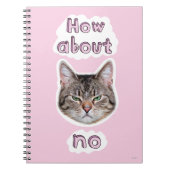 Annoyed Cat Notitieboek (Voorkant)