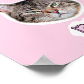 Annoyed Cat Poster (Hoek)