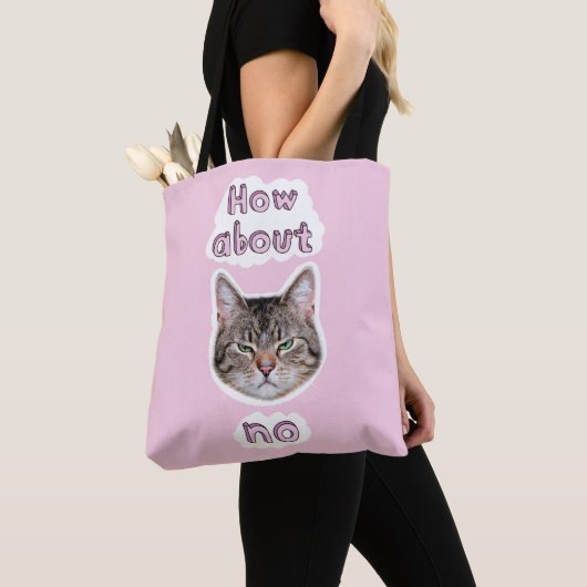 Annoyed Cat Tote Bag (Dichtbij)