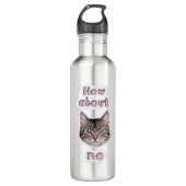 Annoyed Cat Waterfles (Voorkant)