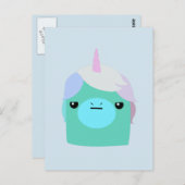 Annoyed Unicorn Briefkaart (Voorkant / Achterkant)