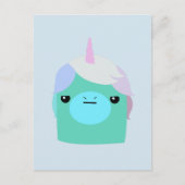 Annoyed Unicorn Briefkaart (Voorkant)