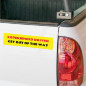 Annoy'em terug! Studentenchauffeur Bumpersticker (Op Truck)