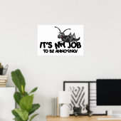 Annoying Cricket Poster (Thuiskantoor)