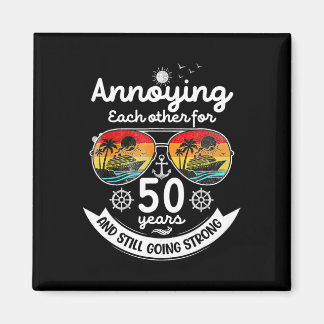 Annoying Each Other 50 Year 50th Wedding Anniversa Magneet