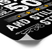 Annoying Each Other Since 1976 Couple Wedding Anni Poster (Hoek)