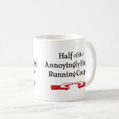 Annoying Running Couple Koffiemok (Voorkant rechts)