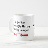 Annoying Running Couple Koffiemok (Voorkant links)