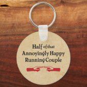 Annoying Running Couple Sleutelhanger (Voorkant)