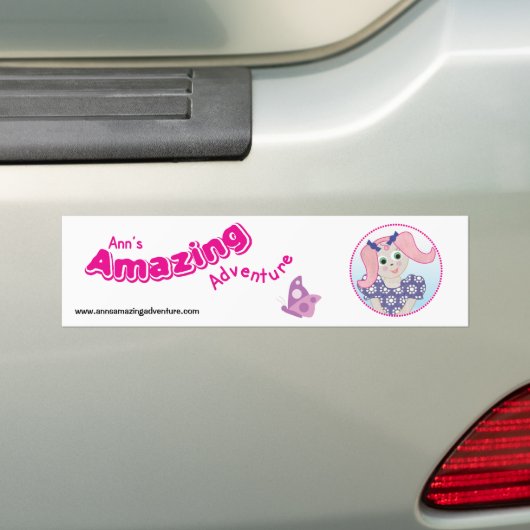 Ann's Amazing Adventure Sticker (Op auto)