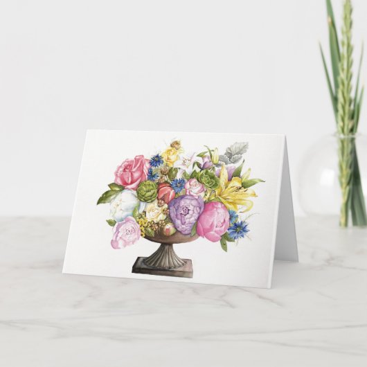 Ann's Arrangement Greeting Card 7 x 5 inch Kaart (Voorkant)