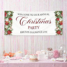 Annual Corporate Employees Christmas Party Welcome Spandoek