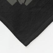 Annual North Le Rodeo Santa Western Cowboy Christm Fleece Deken (Hoek)