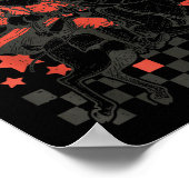 Annual North Le Rodeo Santa Western Cowboy Christm Poster (Hoek)