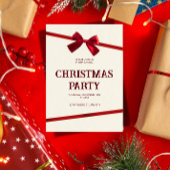 Annual Office Christmas Party Invitation Kaart