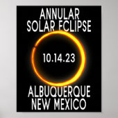 Annulaire Zonsverduistering T - Albuquerque Nederl Poster (Voorkant)