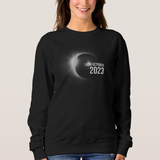 Annular Solar Eclipse Enthusiast 14th October 2023 Trui (Voorkant)