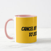 Annuleer mijn abonnement mok (Links)