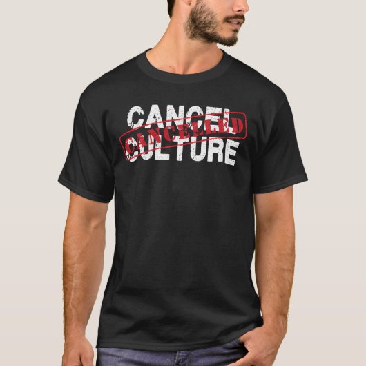 Annuleren van cultuur geannuleerd - Woke T-shirt (Voorkant)