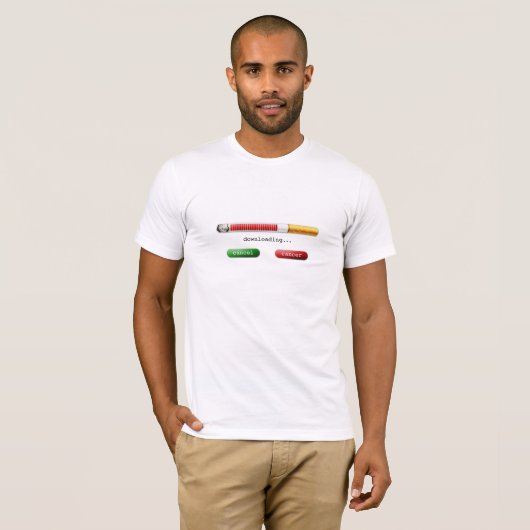 Annuleren voor kanker t-shirt (Voorkant volledig)