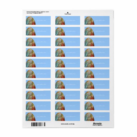 annulering etiket (Full Sheet)